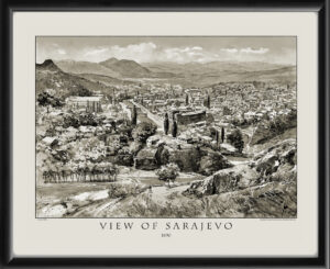 Sarajevo Bosnia and Herzegovina c.1890 Gyula Háry
