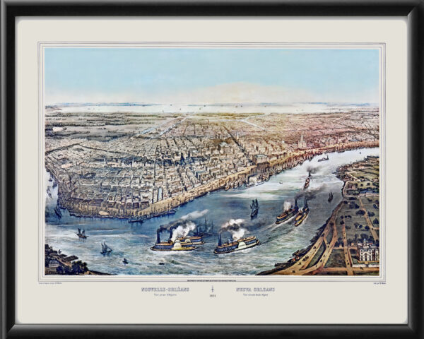 New Orleans LA 1851 Thomas Muller TM