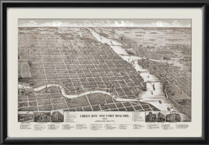 Green Bay & Fort Howard WI 1893