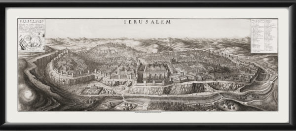 Jerusalem Israel 1660