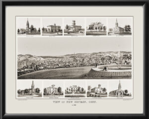 New Britain CT c1865 H. Knecht TM