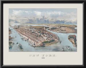 New York City NY 1874 John Bachmann TM