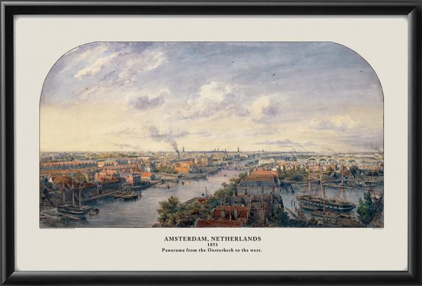 Amsterdam Netherlands 1851