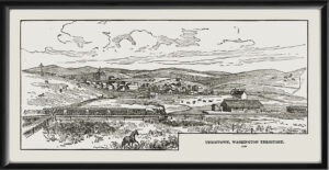 Uniontown WA TM Birds Eye View Map