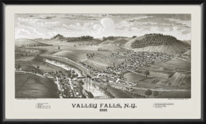 Valley Falls NY 1886 LRBurleigh TM
