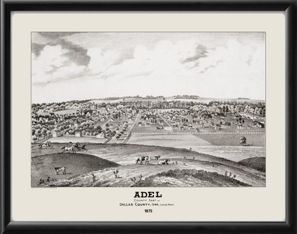 Adel Iowa 1875
