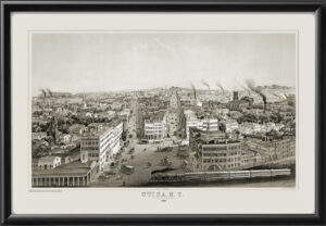 Utica NY 1848 Lewis Bradley TM