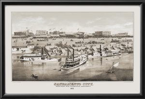 Sacramento CA 1852 - Waterfront