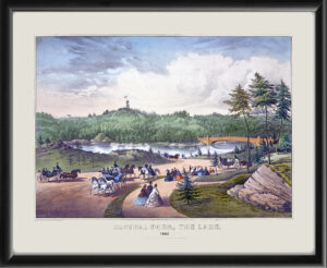 New York City 1862 Central Park Currier & Ives