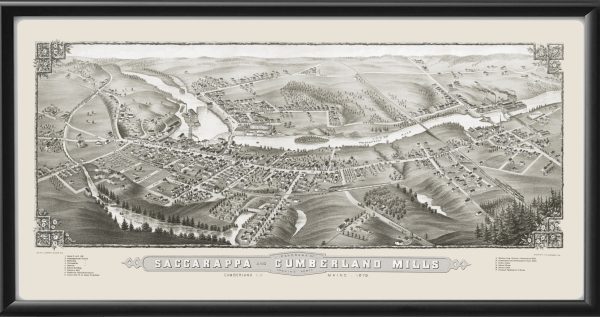 Westbrook (Saccarappa and Cumberland Mills) ME 1879