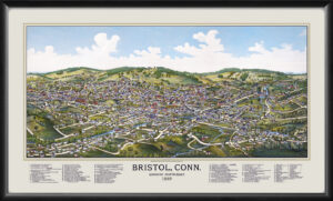 Bristol CT 1889 George E. Norris Color