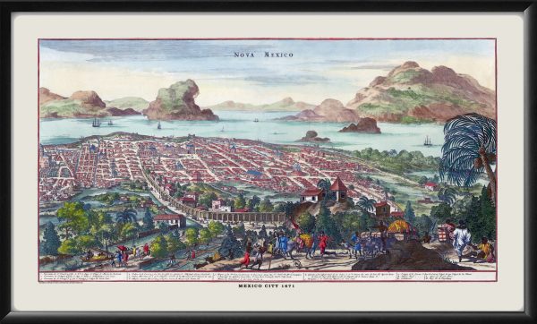 Mexico City 1671 in Color