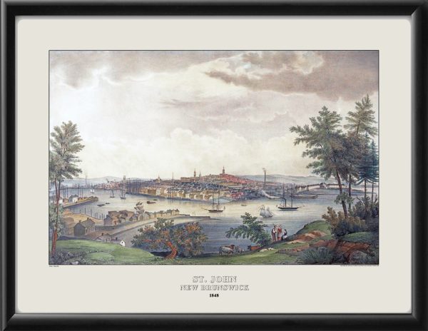 Saint John New Brunswick 1848
