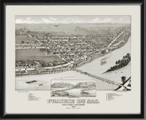 Prairie du Sac WI 1883 J. J. Stoner