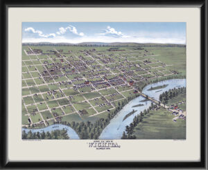 Wichita KS 1873 E.S. Glover