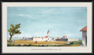 Sutter's Fort Sacramento CA 1847