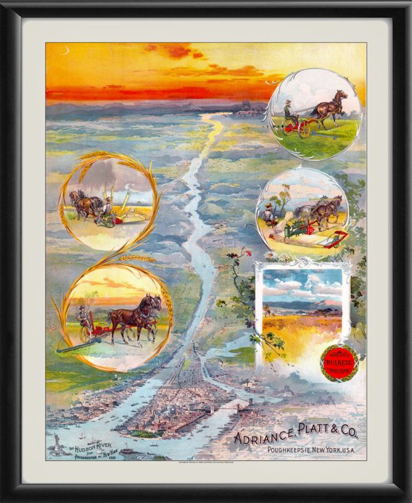 New York City NY 1910 - Hudson River