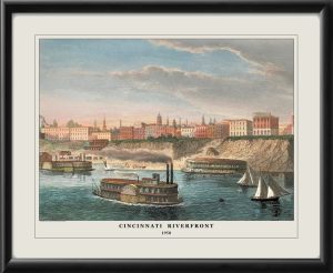 Cincinnati Riverfront 1850