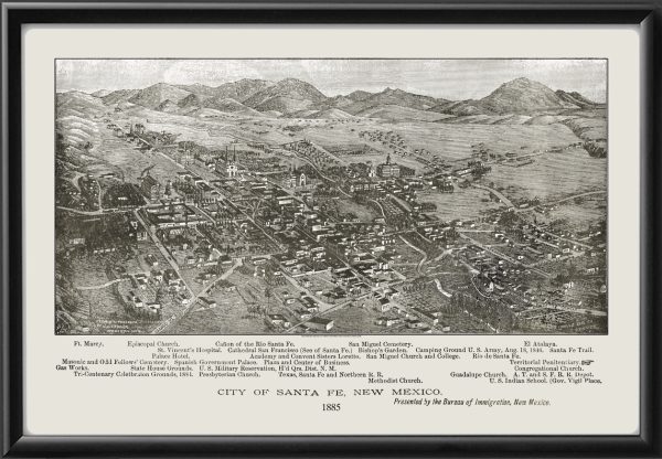 Santa Fe NM 1885