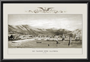 San Francisco CA 1847 Map