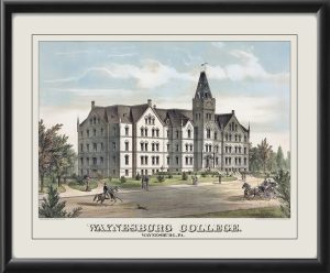 Waynesburg College PA 1885