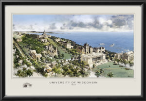 University of Wisconsin 1907 Color