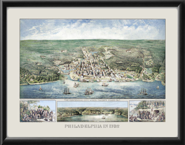 Philadelphia PA 1702 Color Map