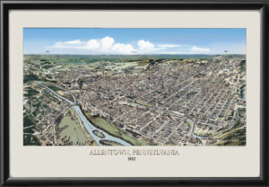 Allentown PA 1922 TM Fowler