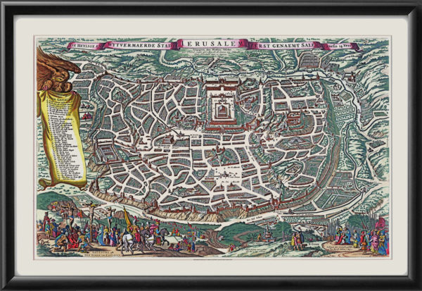 Jerusalem Israel 1643