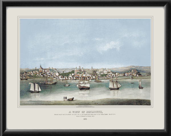 Plymouth MA 1851 (Color)