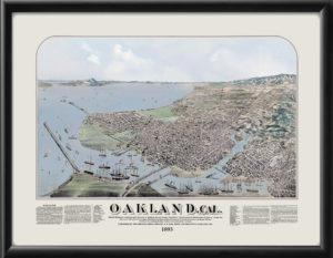 Oakland CA 1893 (Color)