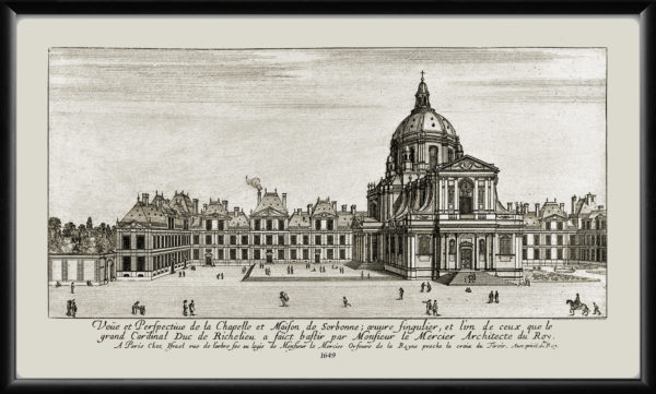 Paris France 1649 - The Sorbonne