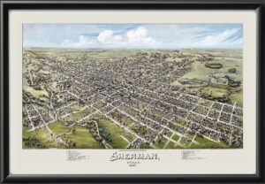 Sherman TX 1891 (Color)