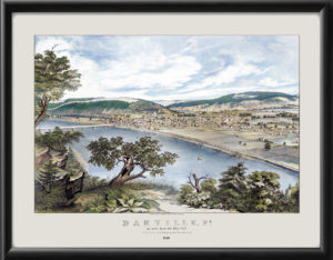 Danville PA 1838 (Color)