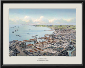 Cherbourg France 1858