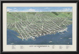 Sandusky OH 1883 (Color)