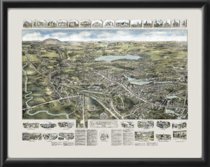 Canton MA 1918 (Color)