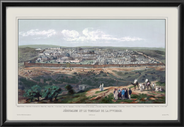 Jerusalem Israel 1830