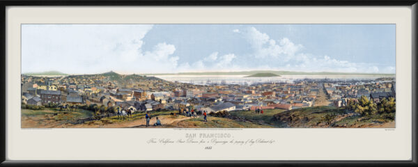 San Francisco CA 1855 (Color)