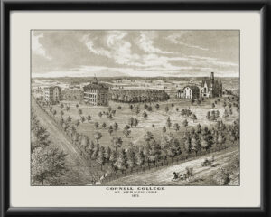 Cornell College  - Mt. Vernon, Iowa 1875
