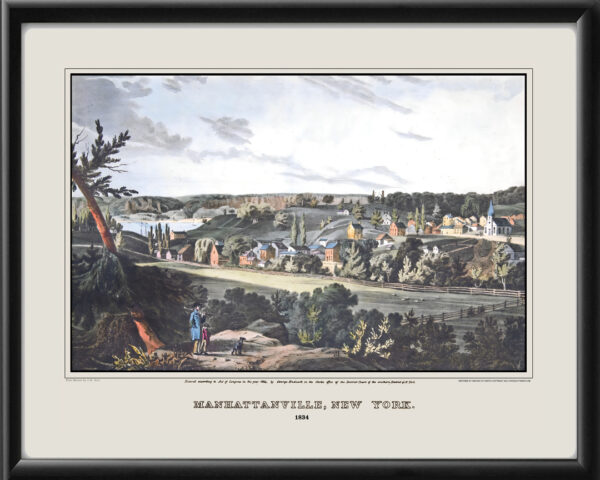 Manhattanville NY 1834 John William Hill TM
