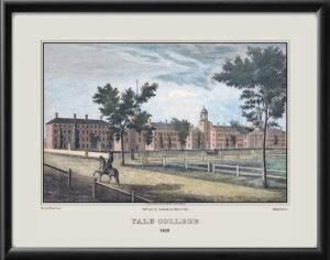 Yale College 1828 Henry Cheeves Pratt engraved by Simeon Smith Jocelyn TM