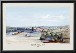 Saint Paul M.T. 1855 John Mix Stanley Tm