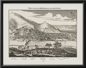 Heidelberg Germany Matthaeus Merian 1620 TM