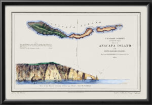 Anacapa Island CA 1854 William Birch McMurtrie