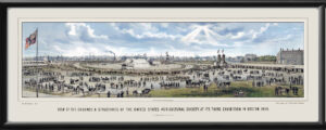 Boston MA 1855 (Color)