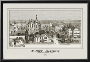 Depauw University - Greencastle IN 1874