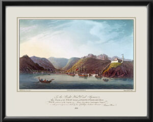 Porto Ferrajo (Portoferraio) Italy 1814 - West Side