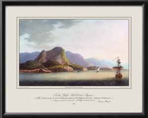 Porto Ferrajo (Portoferraio) Italy 1814 East Side of the Bay