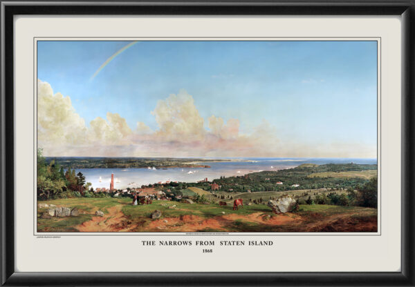 The Narrows from Staten Island 1868 Jasper Francis Cropsey tm